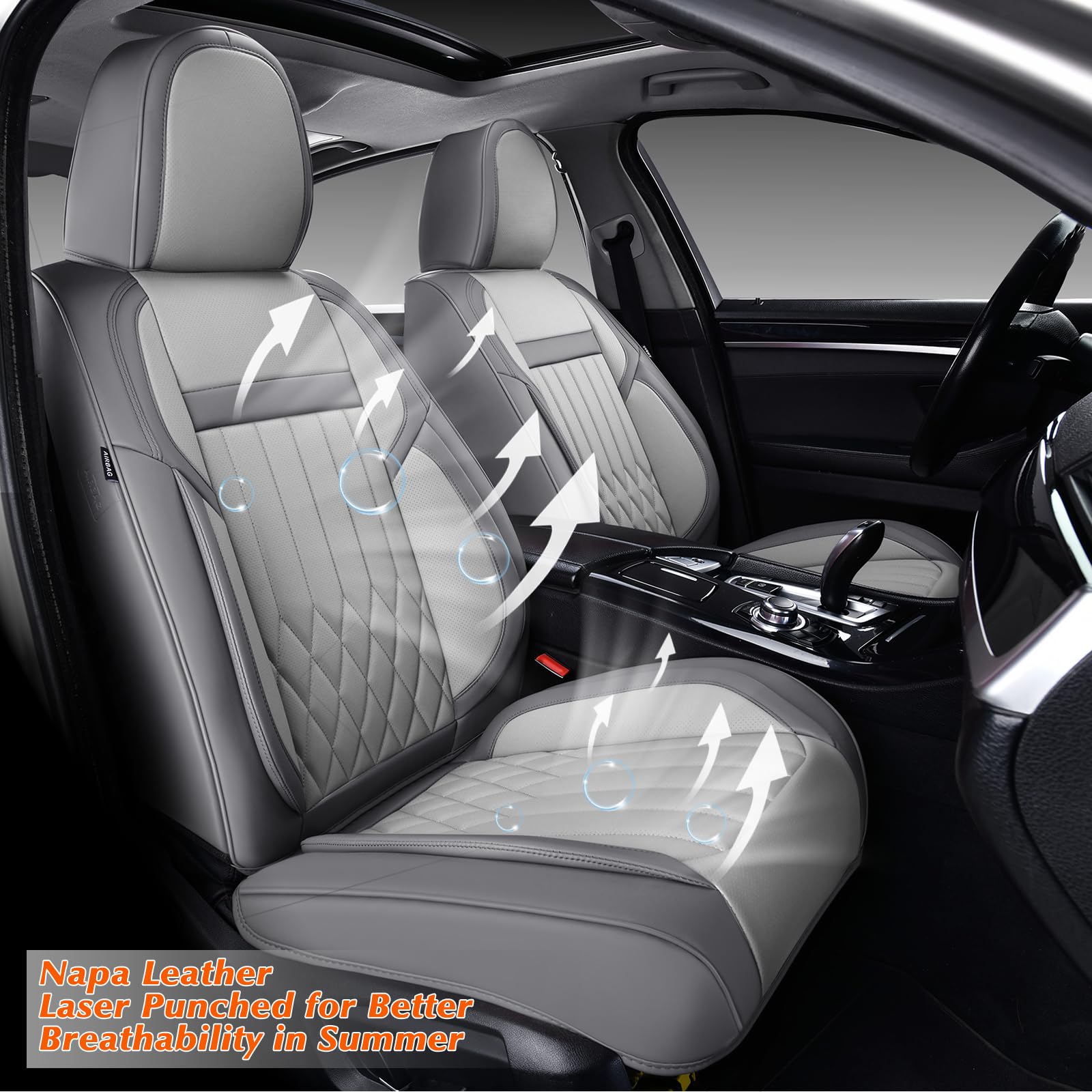 Amazon.com: KEYOOG Universal 2-Seater Waterproof Breathable Nappa